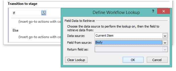Check current item body